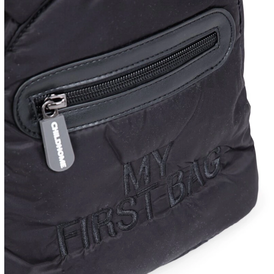 CHILDHOME Kinderrucksack My First Bag gesteppt schwarz