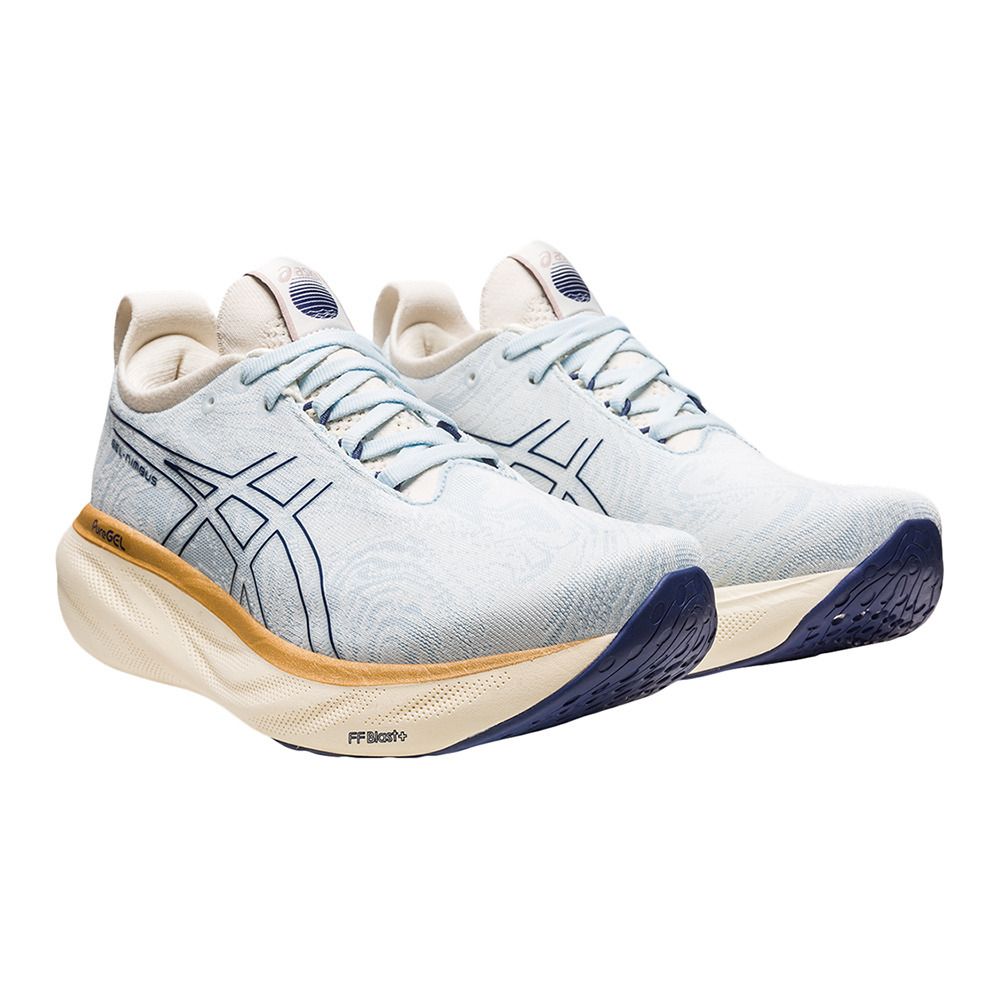 Asics GEL-NIMBUS 25 - Chaussures running Femme sky/cream