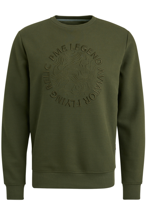 PME legend groene heren sweater