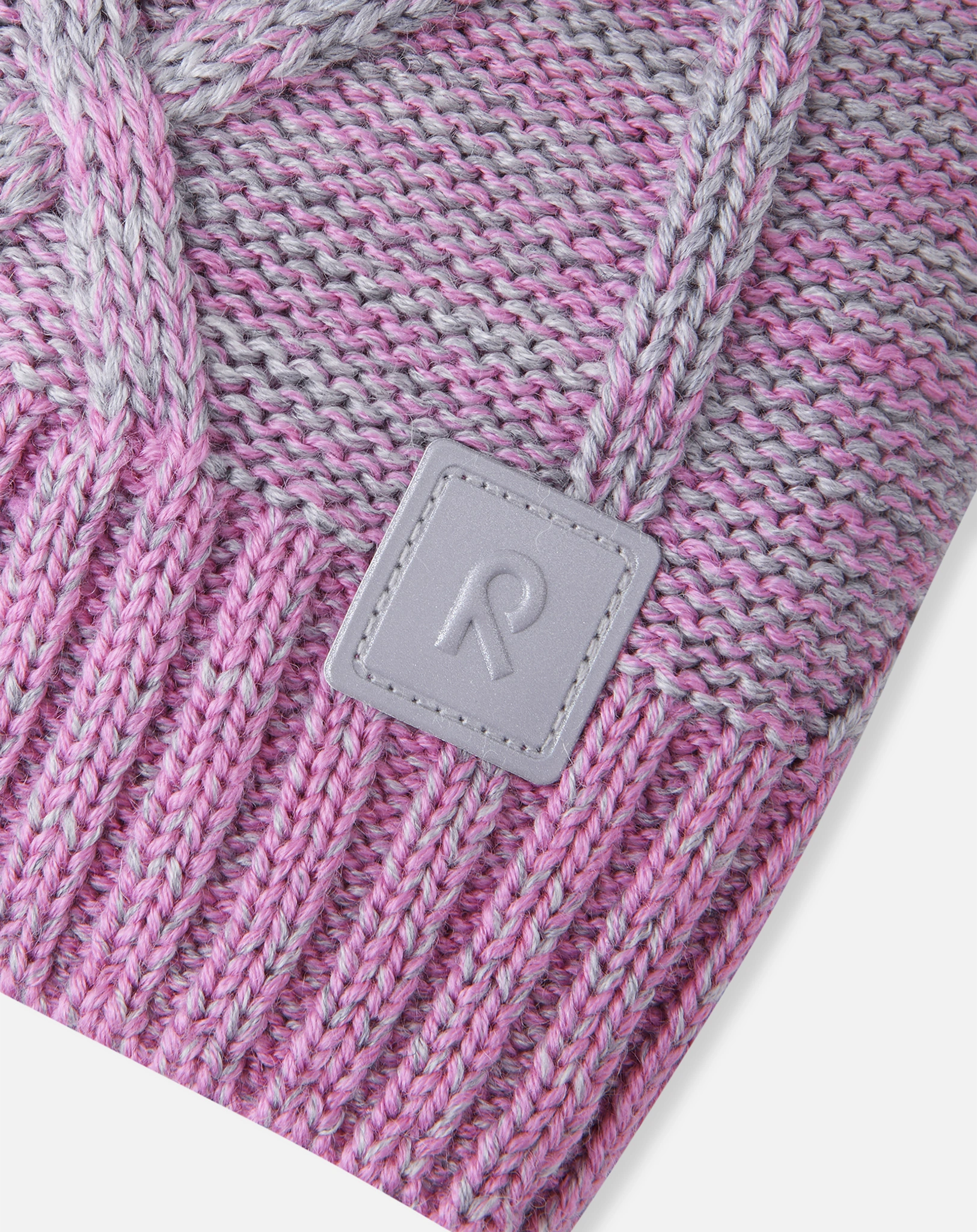 Strick-Beanie ROUTII in cold pink