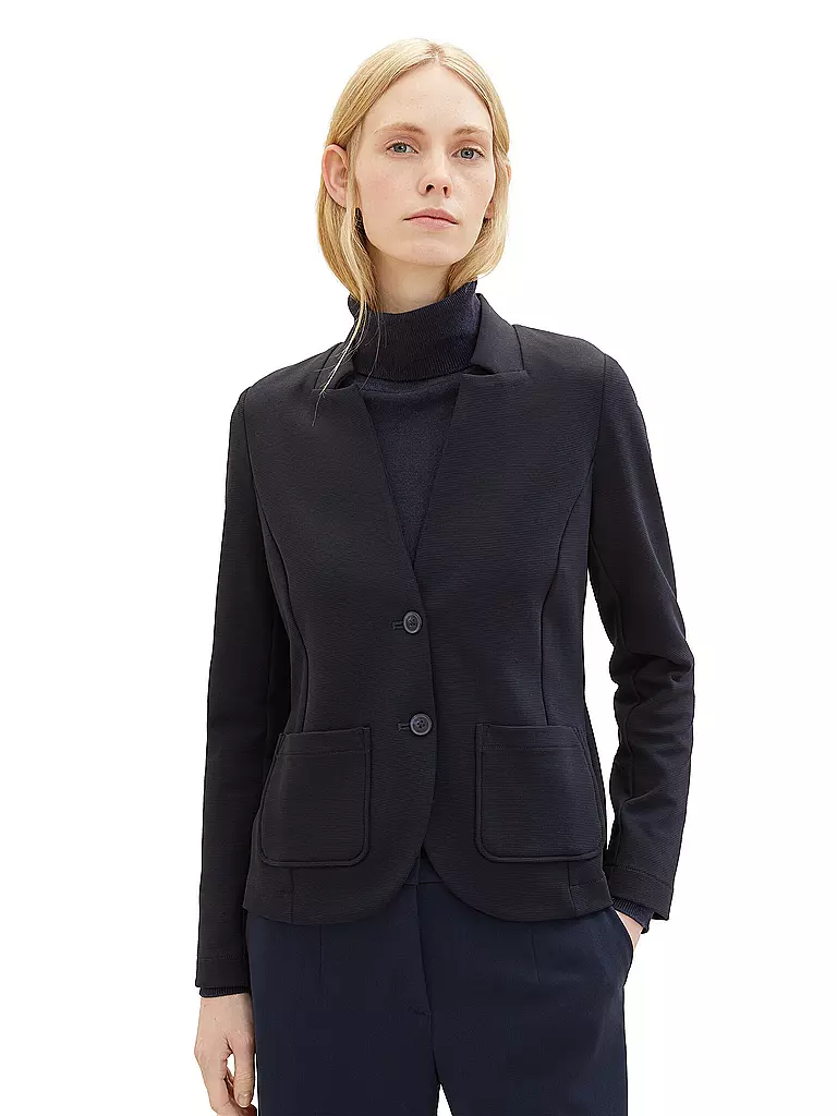 TOM TAILOR Jerseyblazer dunkelblau