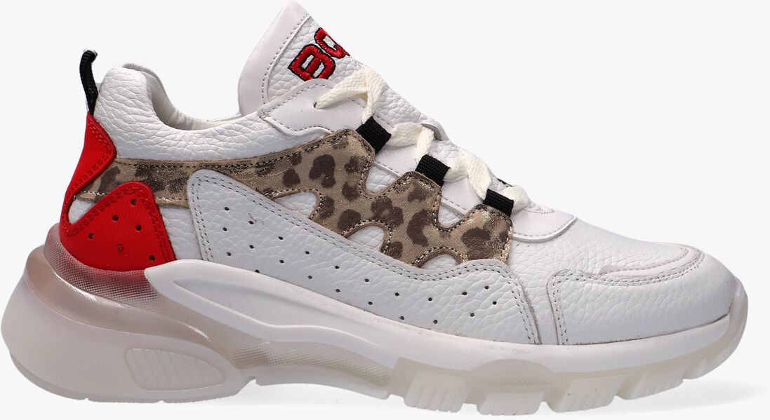BRAQEEZ witte braqeez lage sneakers gwen genna