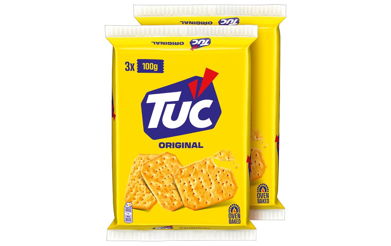 TUC Original 6 x 100 gGesalzener Knuspersnack