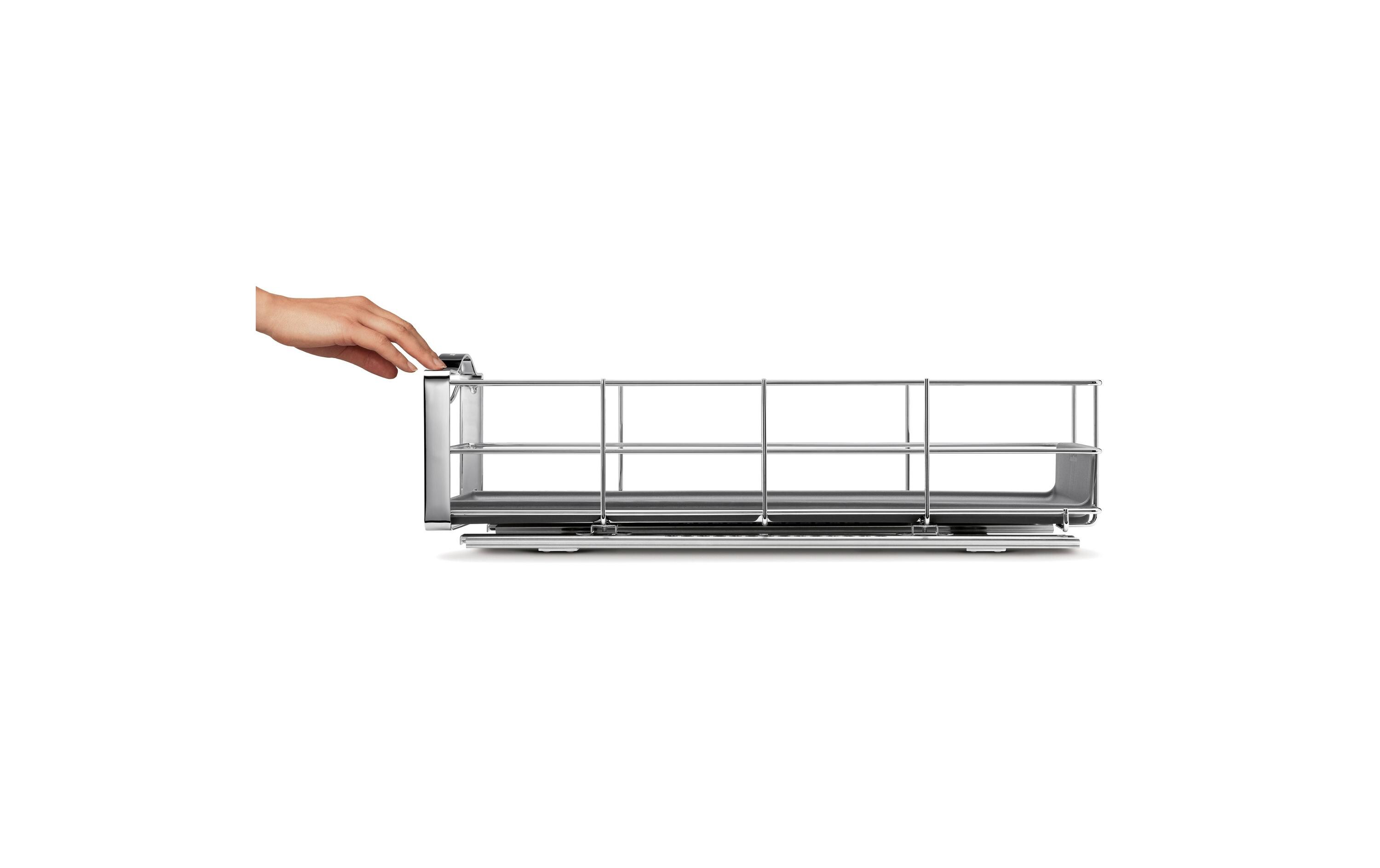 Organizer 22.8 x 50.8 cm, Grau/SilberSchrankorganisator