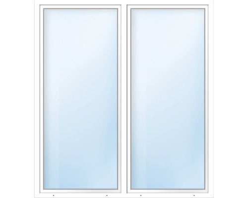 ARON Basic Balkondeur, Kunststof, 2-vleugelig, wit, 1250x1900 mm