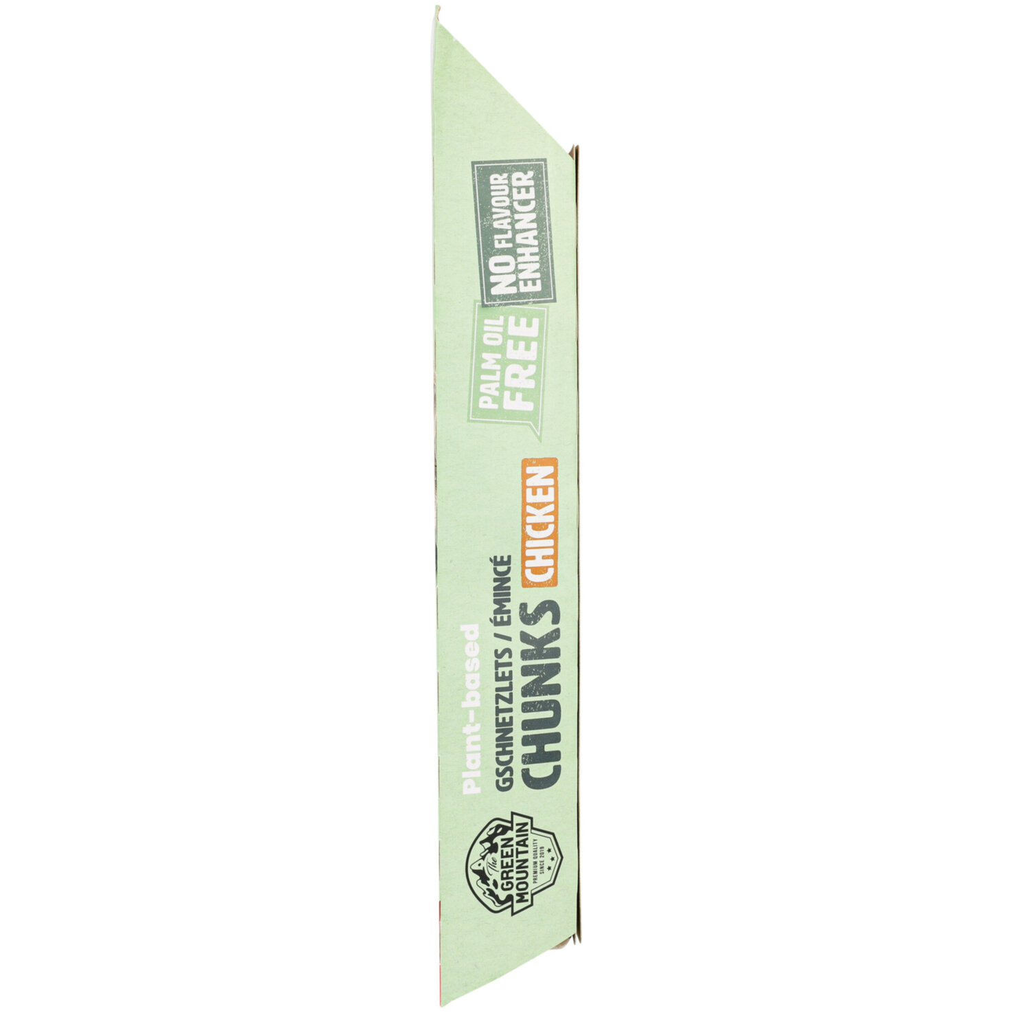 The Green Mountain plant-based vegane Alternative zu Poulet Chunks -