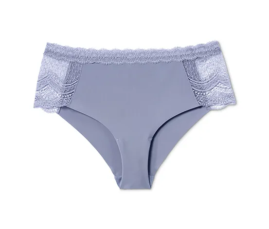 Midrise-Panty, fliederblau