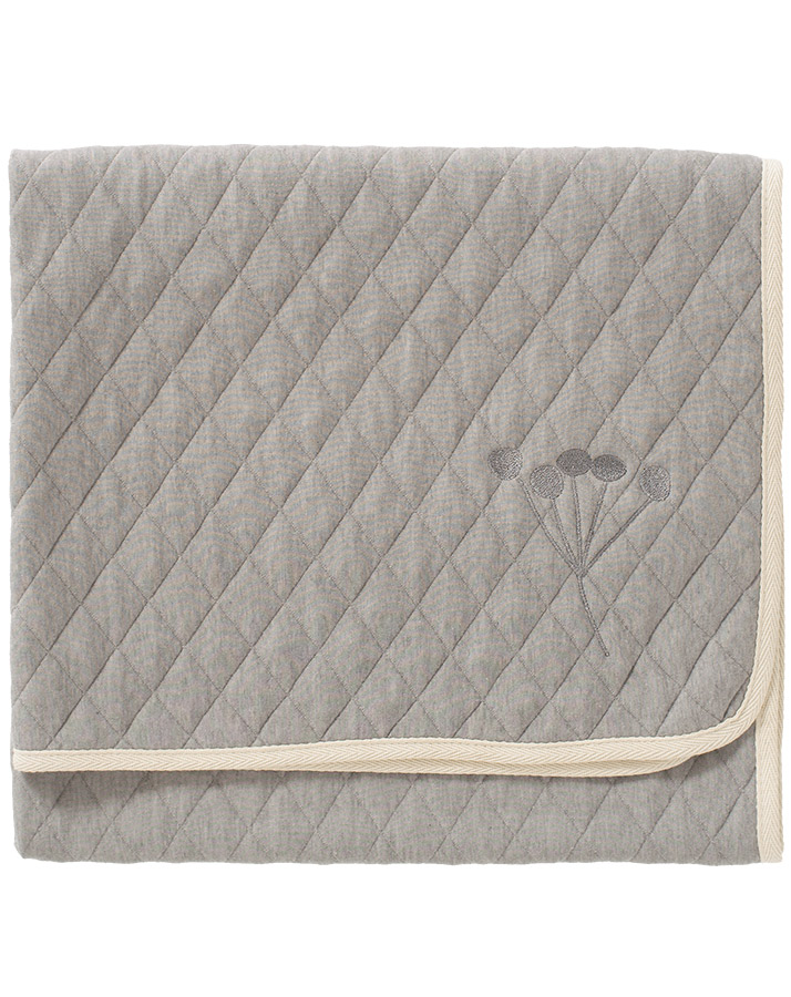 Babydecke NORDIC (75x100) in grau