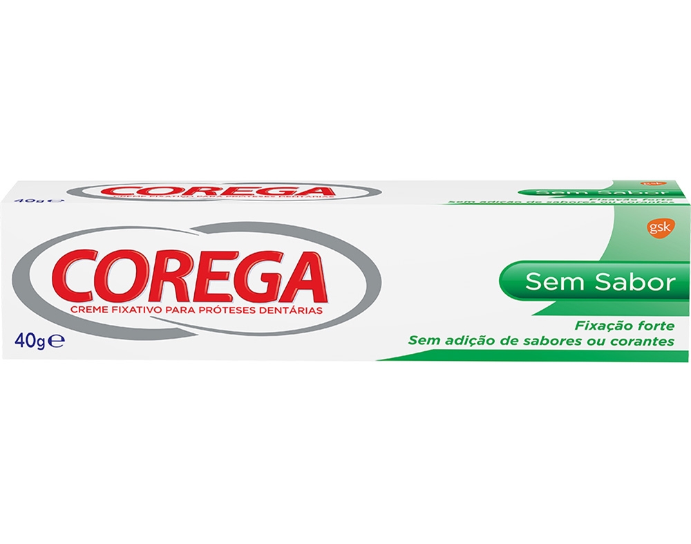 CREME COREGA FIXADOR SEM SABOR 40ML