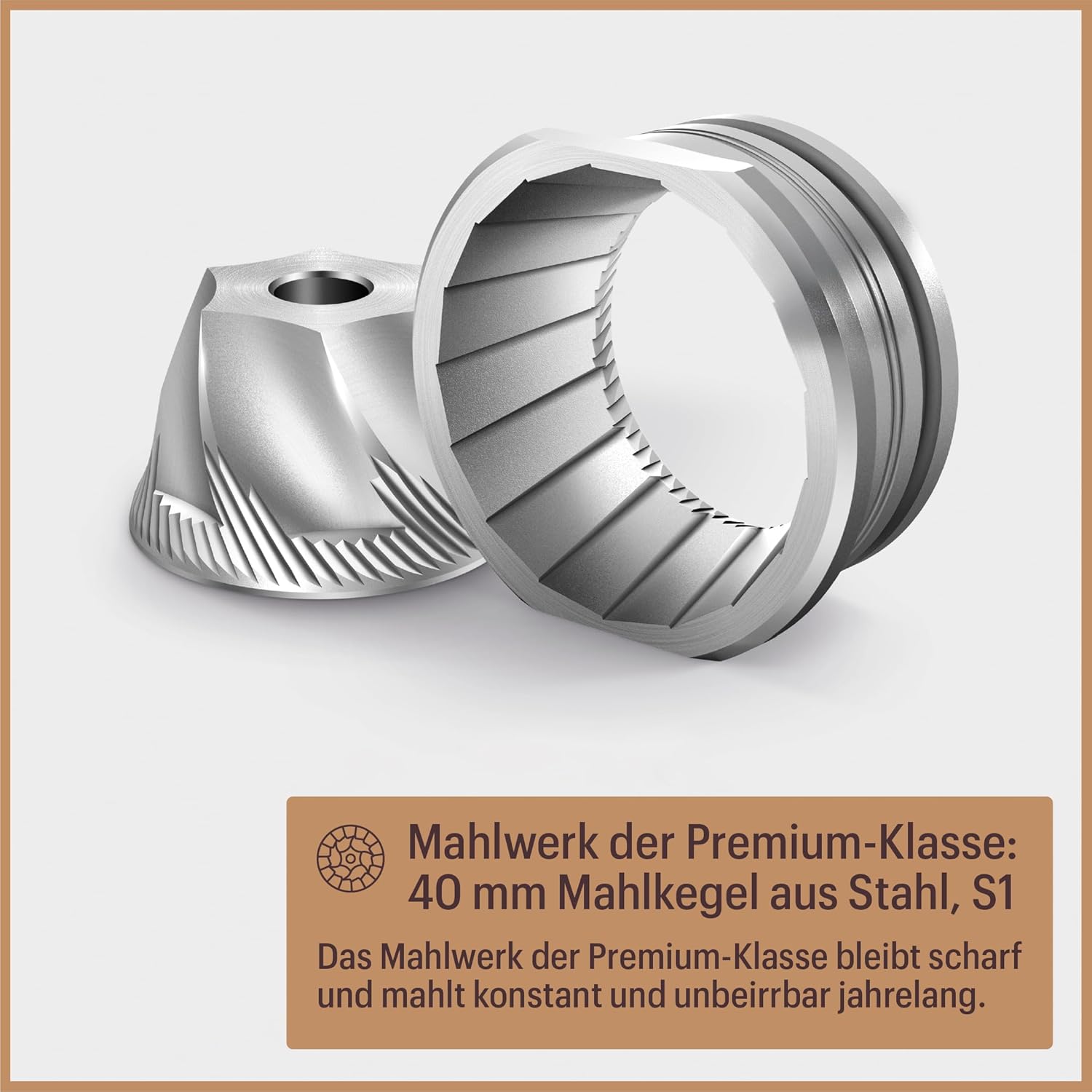 Baratza - Sette 270 230V Kaffeemühle - Elektrische Kaffeemühle mit Mahlwerk und Timer - Für Siebträger - Individuelle Einstellungen, Einfach zu Reinigen - Schwarz
