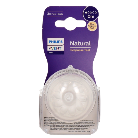 Avent tétine pour biberon Natural Response - Succion naturelle