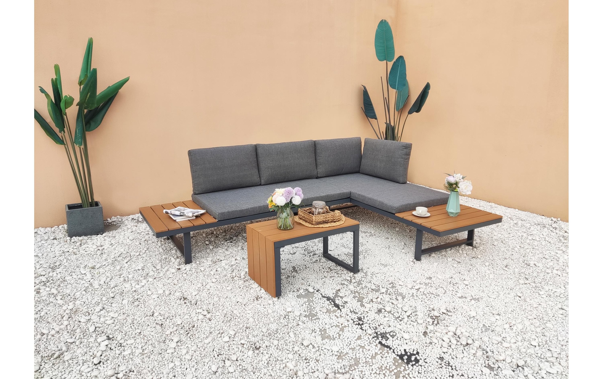 Loungeset »NORDIcated Lain Alu Frame«