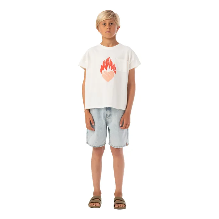 Piupiuchick T-Shirt Cœur | Blanc