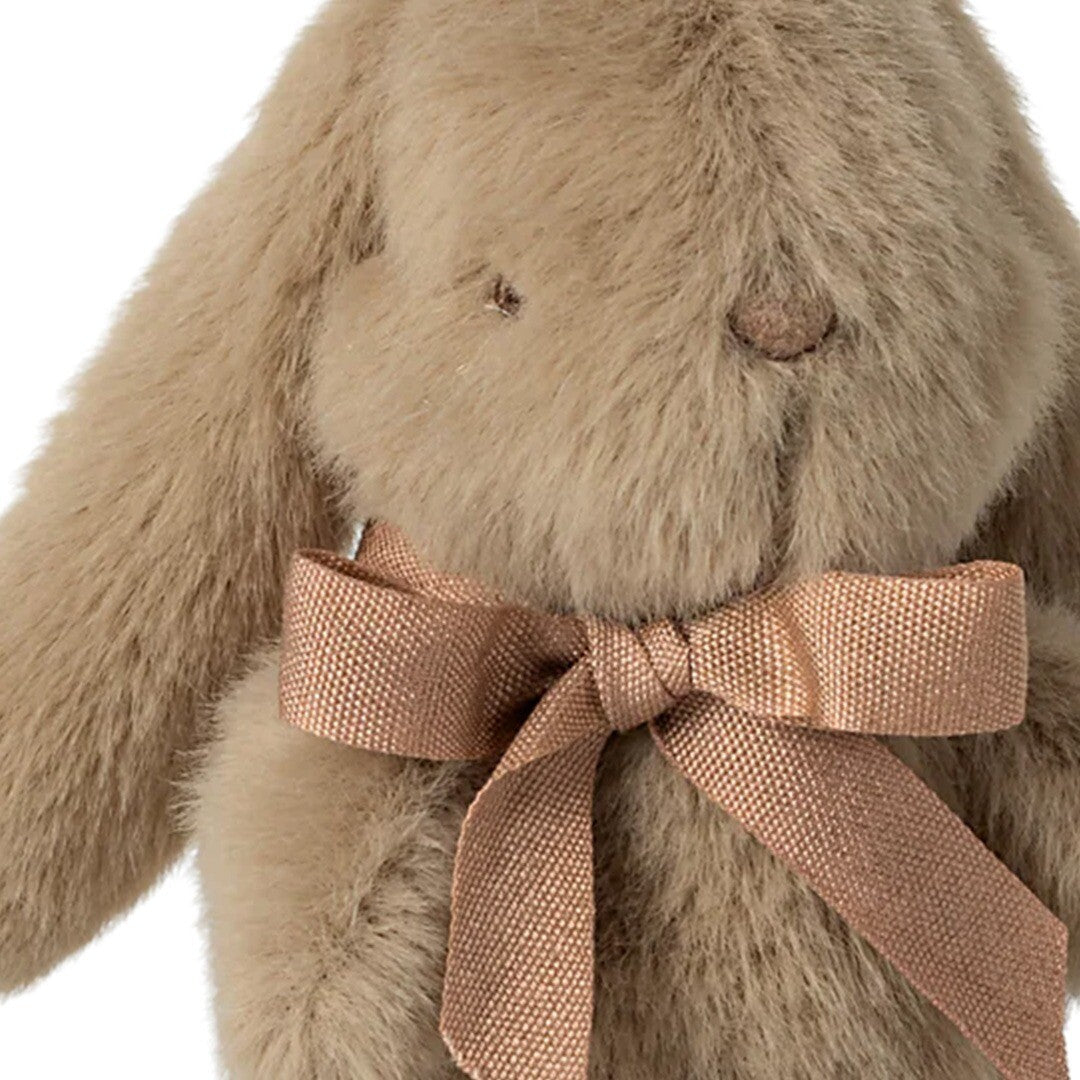 Maileg knuffelkonijn bunny plush - dusty brown - 13 cm