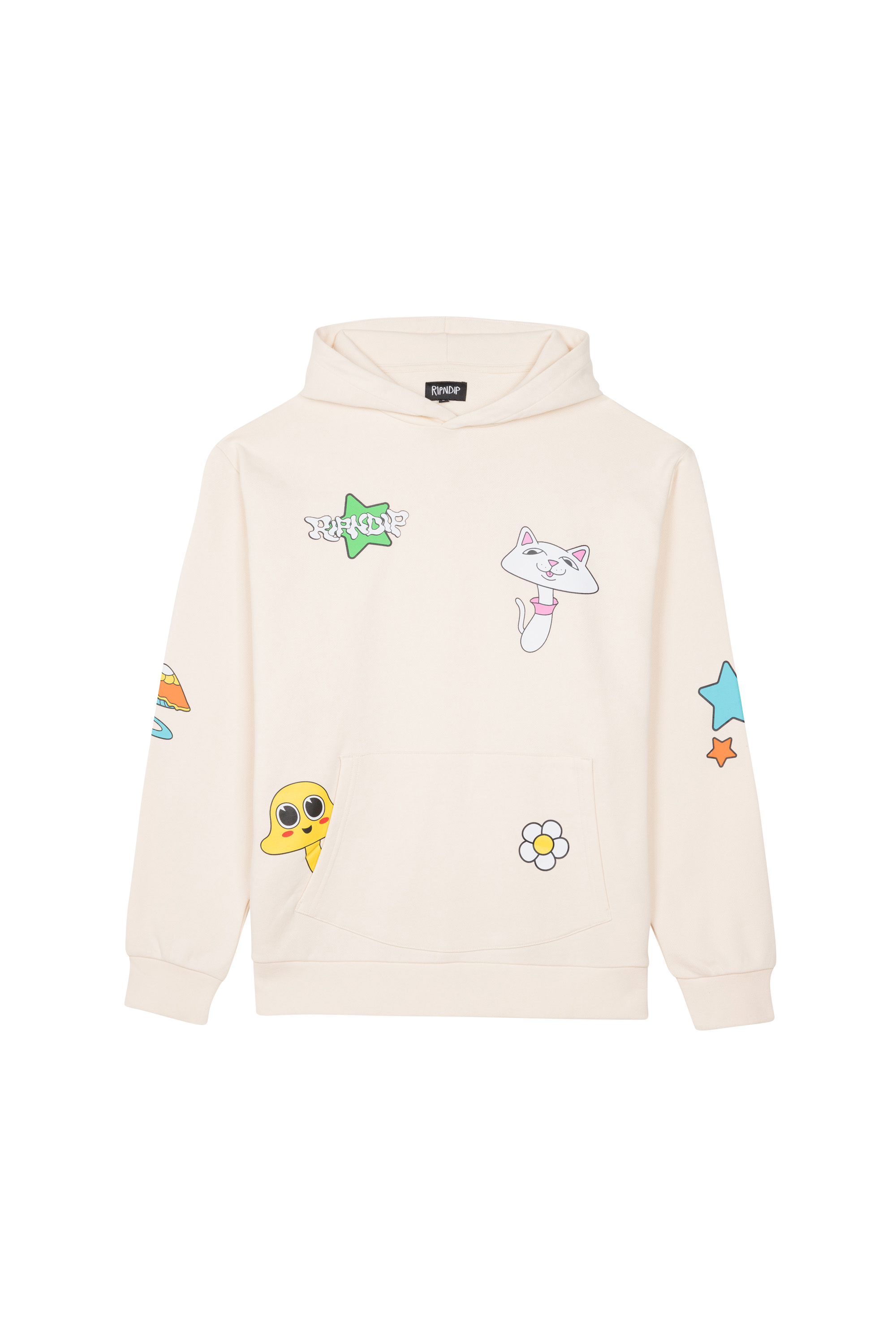 RIPNDIP Hoodie Shroom Mania Beige