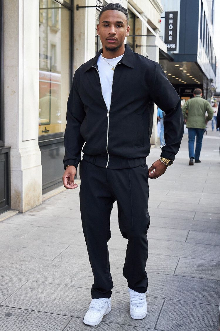 Ensemble 2 pièces veste + pantalon noir