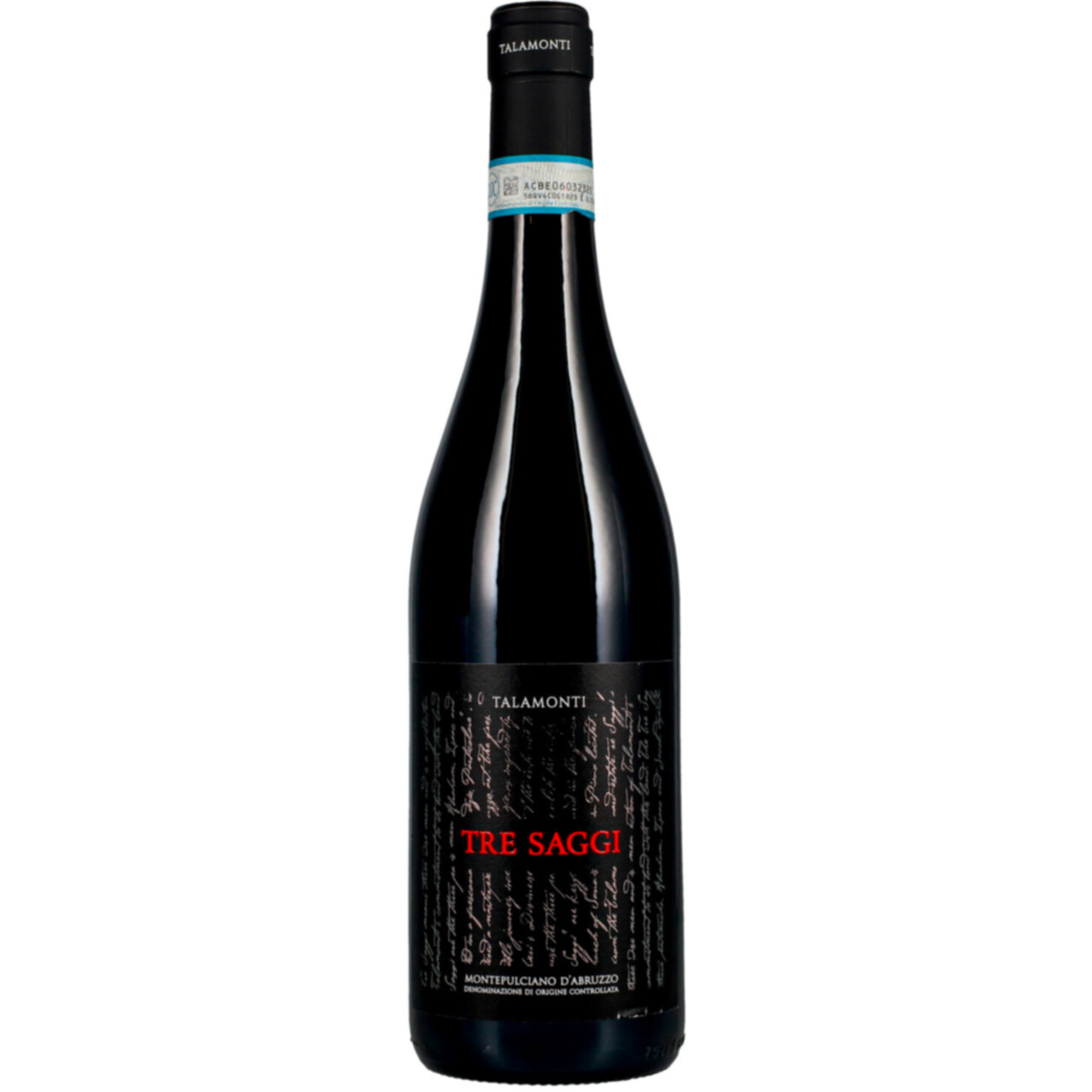 Montepulciano d'Abruzzo DOC Tre Saggi Tenuta Talamonti -75cl