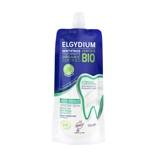 Dentifrice Dents sensibles Bio Elgydium - 100 ml
