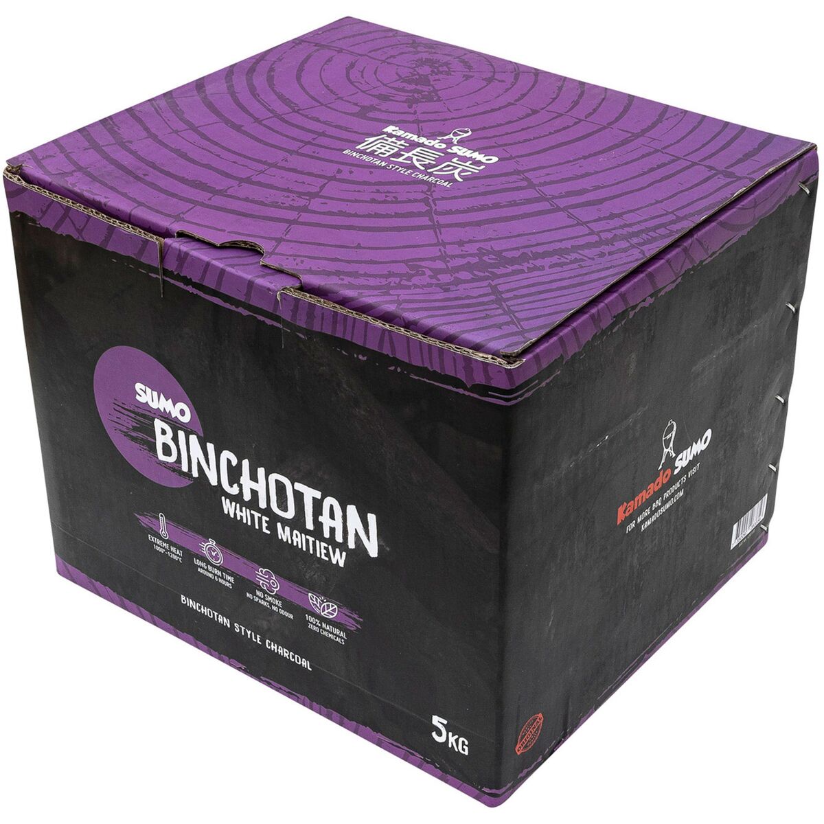 Binchotan Hvit Maitiew kull 5 kg