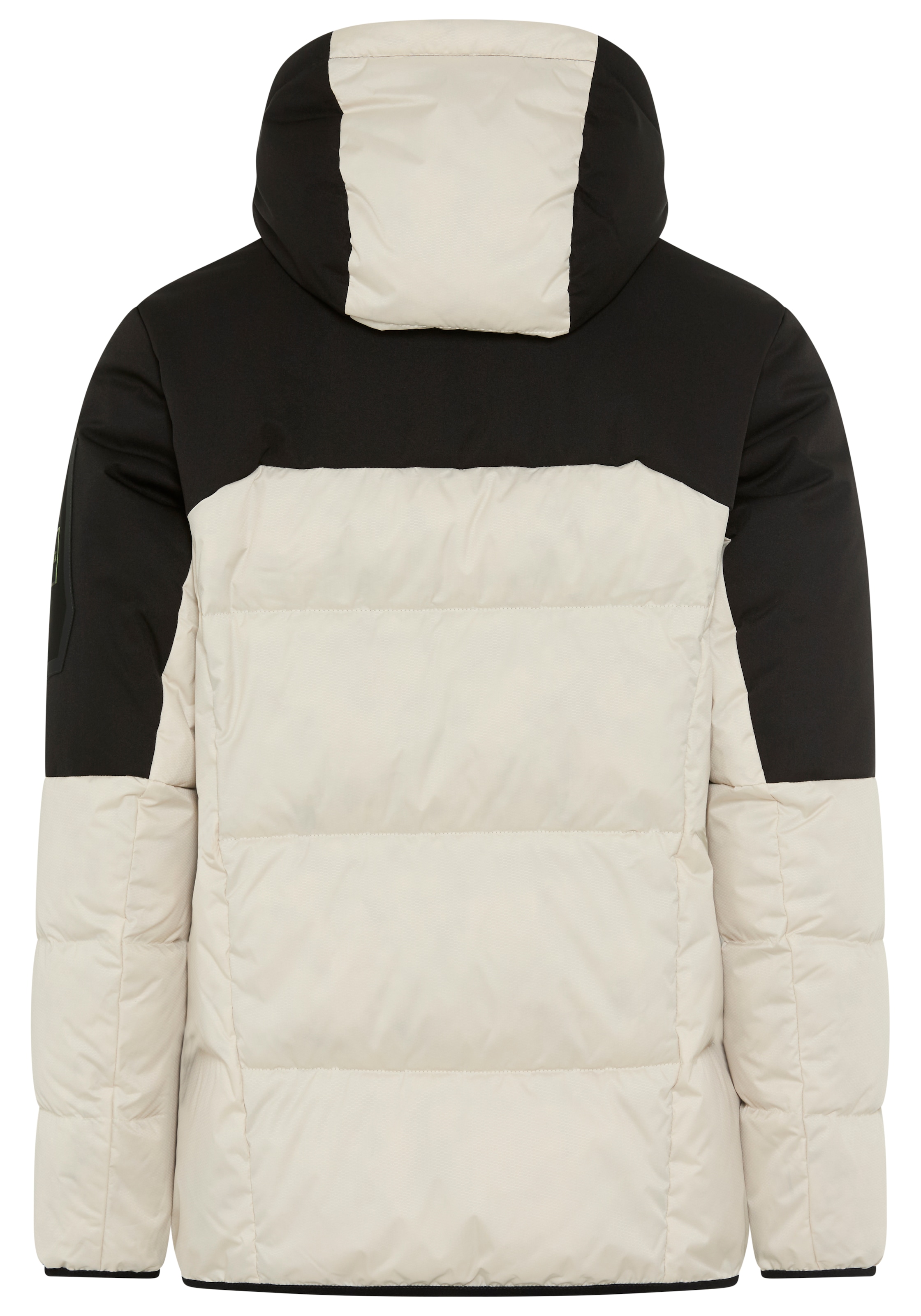 BOSS GREEN Daunenjacke mit Kapuze abnehmbare Kapuze, Regular Fit, warm wattiert