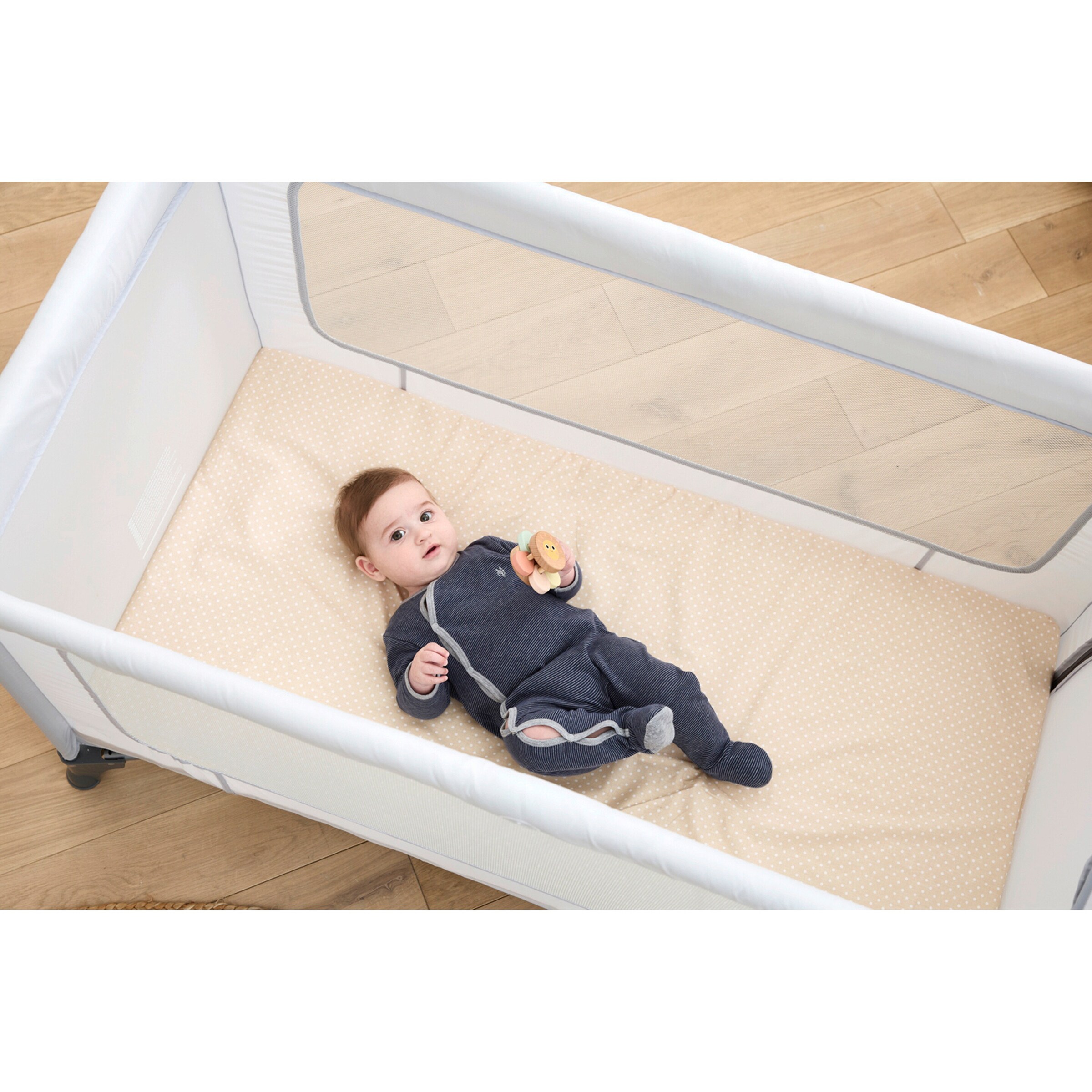 babycab Matratze rollbar 3in1 für Reisebett, 60 x 120 cm