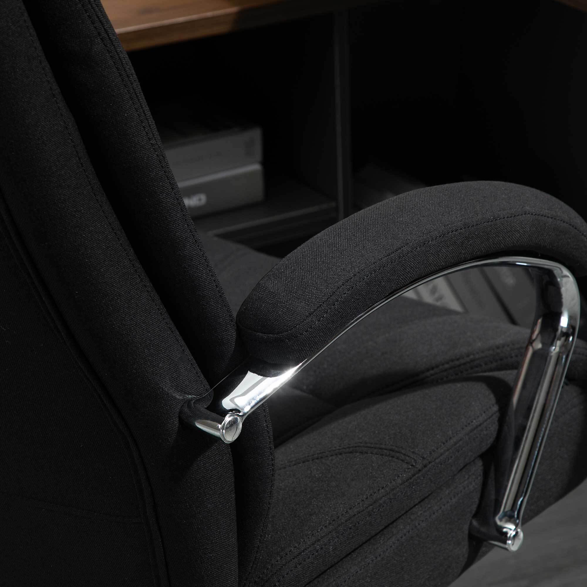 Vinsetto Bürostuhl Ergonomisches Design, Atmungsaktiver Polyester-Bezug 65 x 78 x 110-120 cm (BxTxH)