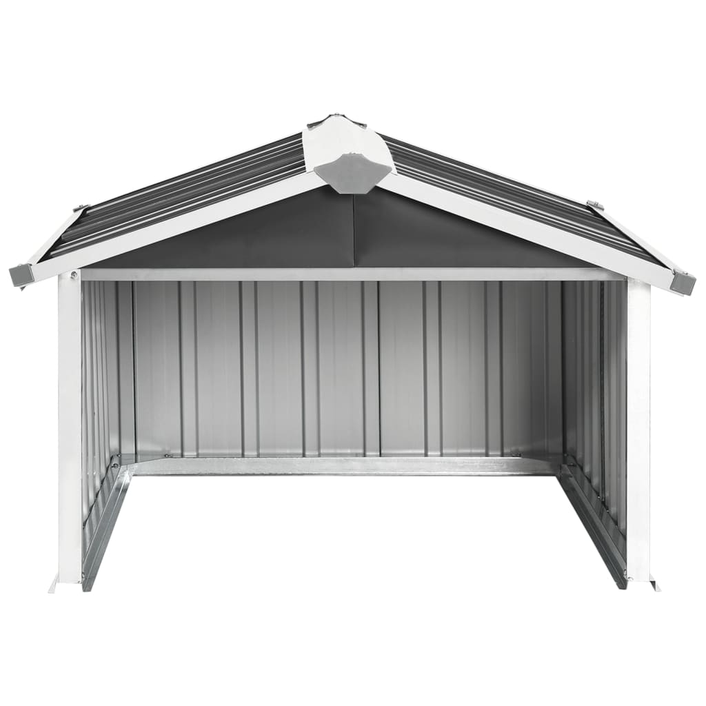 Abri pour robot de jardin 92x97x63cm acier galvanisé anthracite