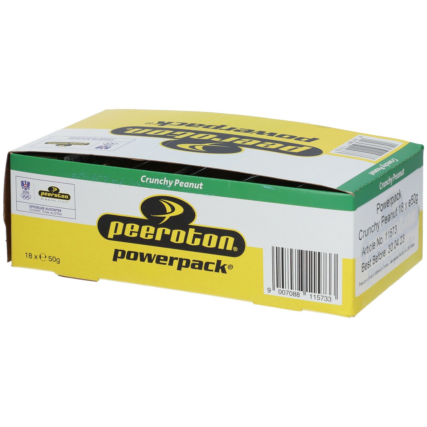 peeroton® Powerpack Riegel Crunchy Peanut
