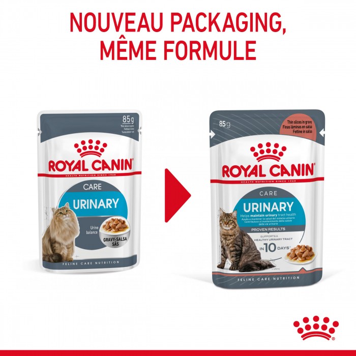 ROYAL CANIN Urinary Care en sauce - Pâtée pour chat