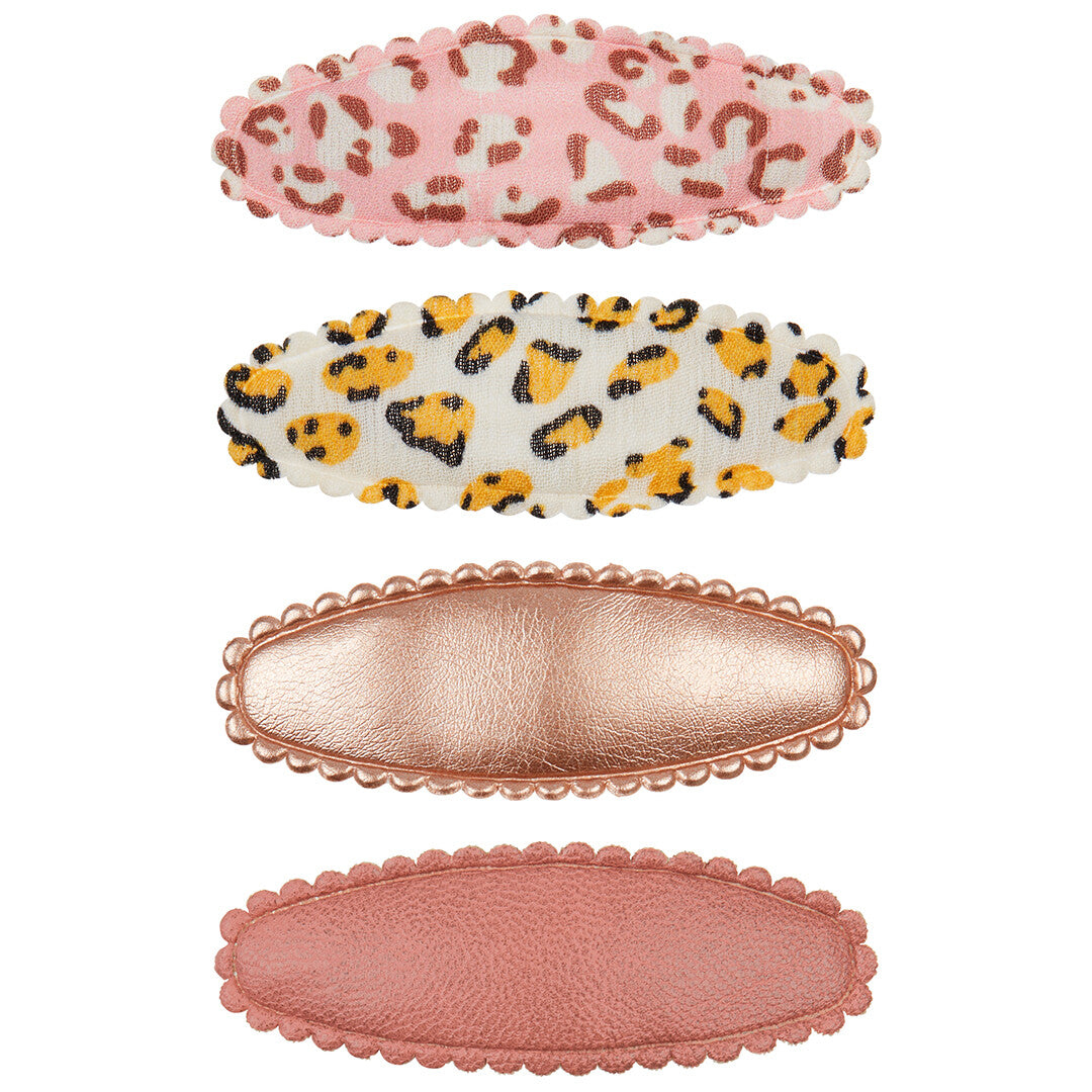 Mimi & lula haarspeldjes oval mable - safari summer - 4st