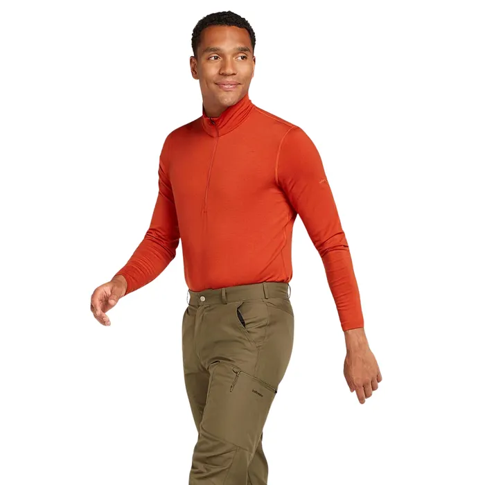 Icebreaker Core Heavyweight Half Zip LS Thermoshirt Heren