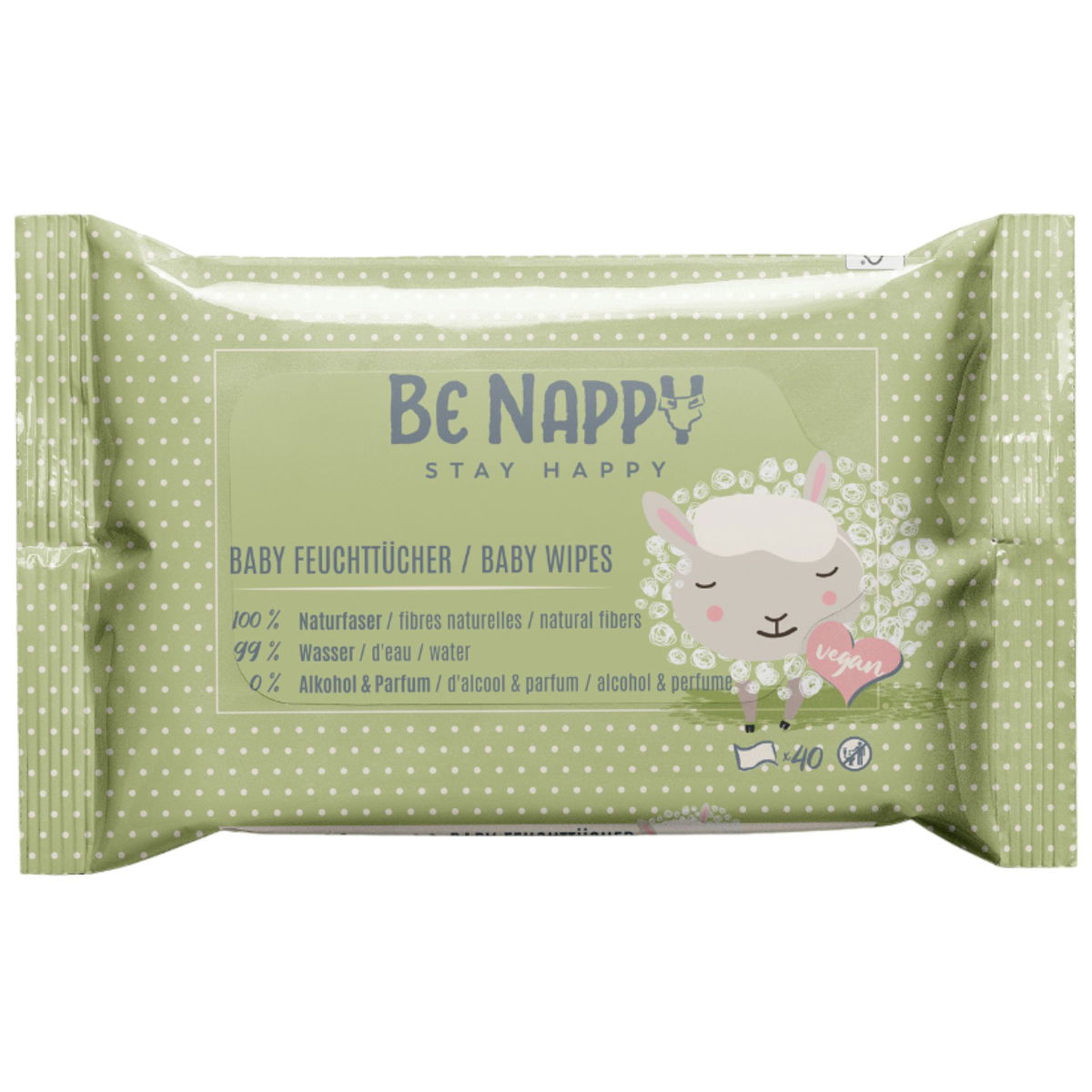 BE NAPPYBE NAPPY   Feuchttücher 12 Stück