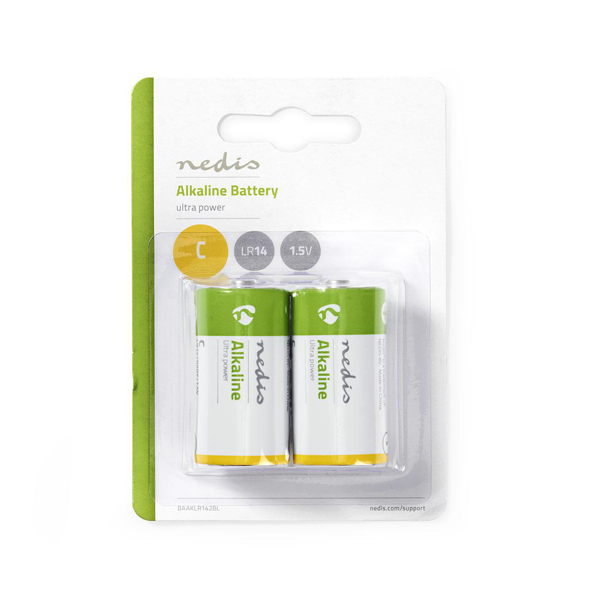 Nedis BAAKLR142BL C Alkaline-Batterijen