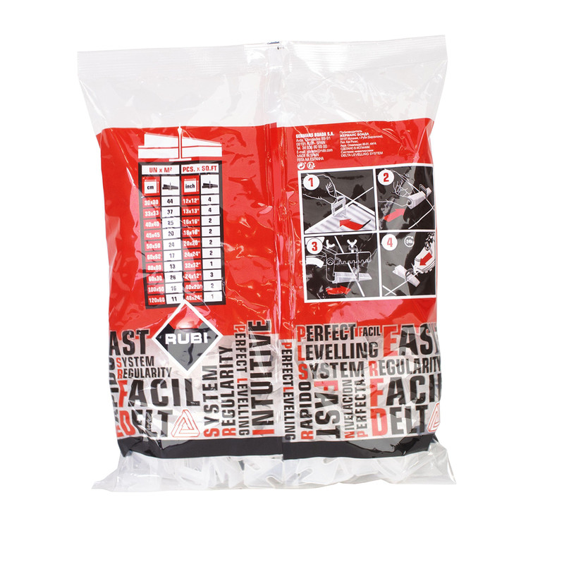 Rubi Delta Level Systeem clip 3-12mm 1.5mm