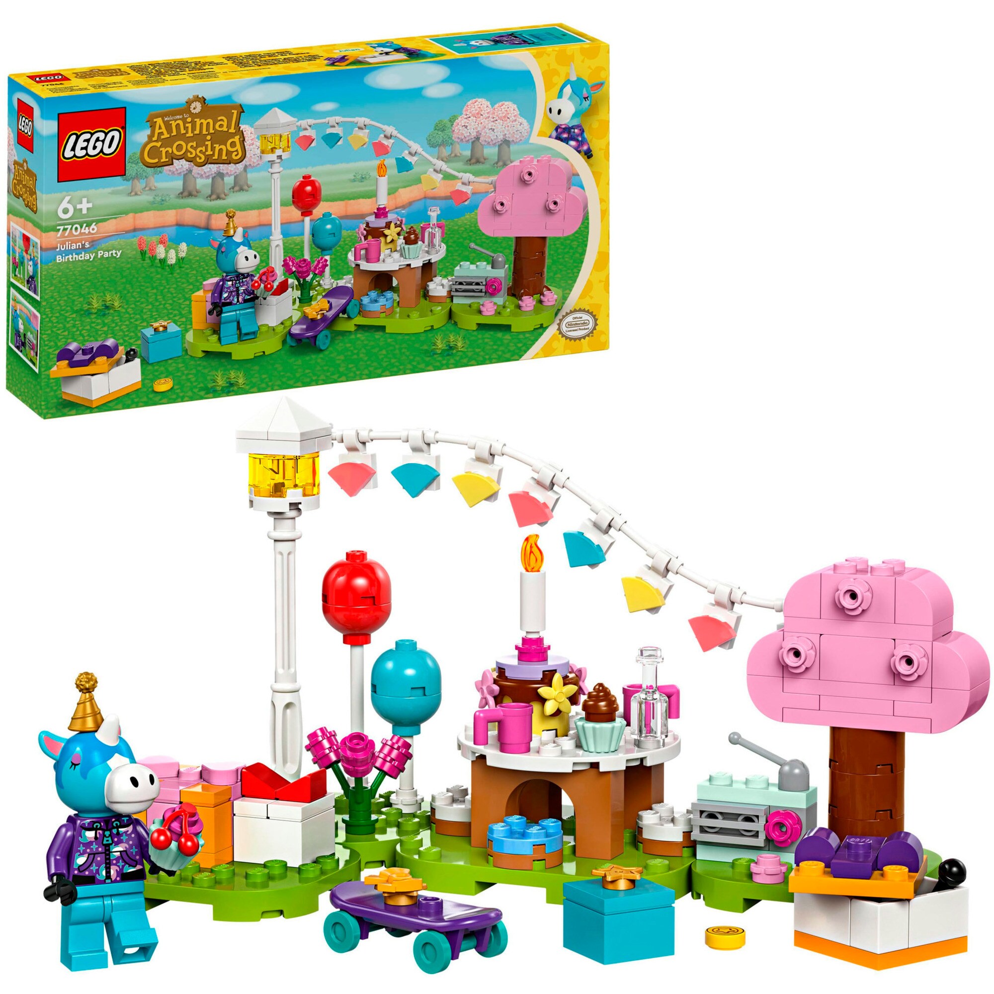 LEGO Konstruktionsspielzeug Animal Crossing Jimmys Geburtstagsparty