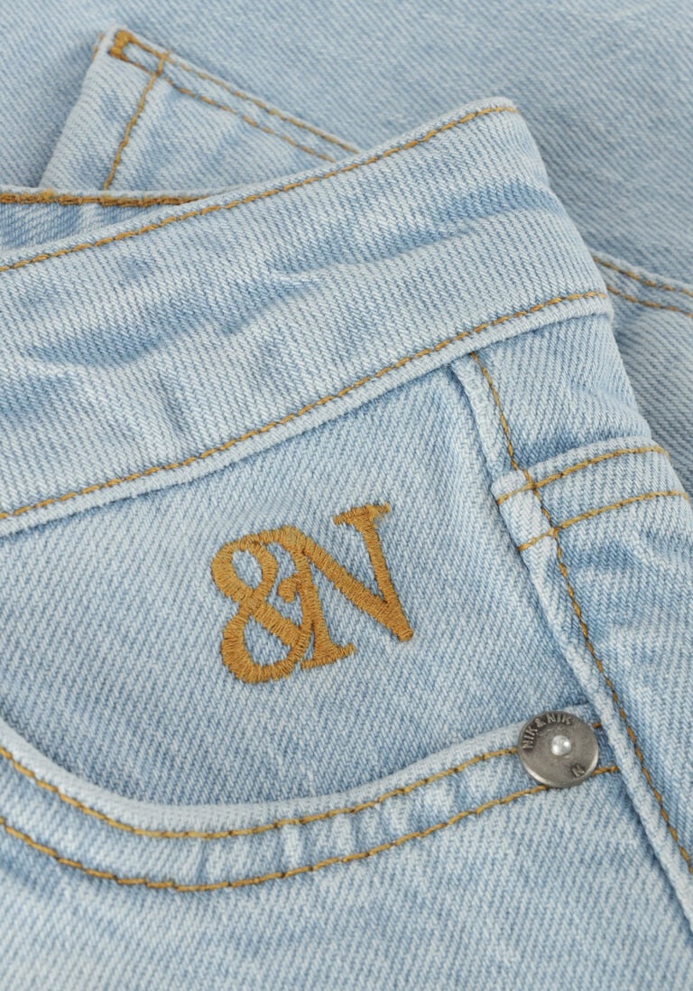 NIK & NIK lichtblauwe nik & nik shorts faye denim short