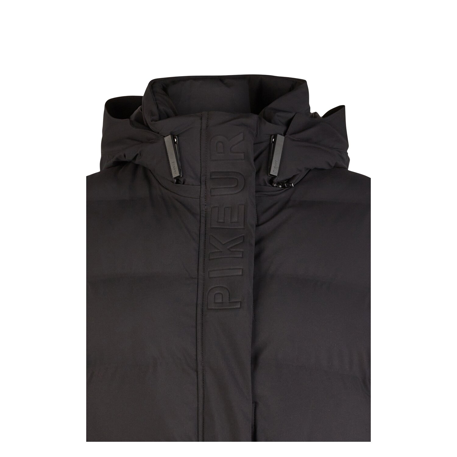 PIKEUR Athleisure Stepp-Reitmantel - black