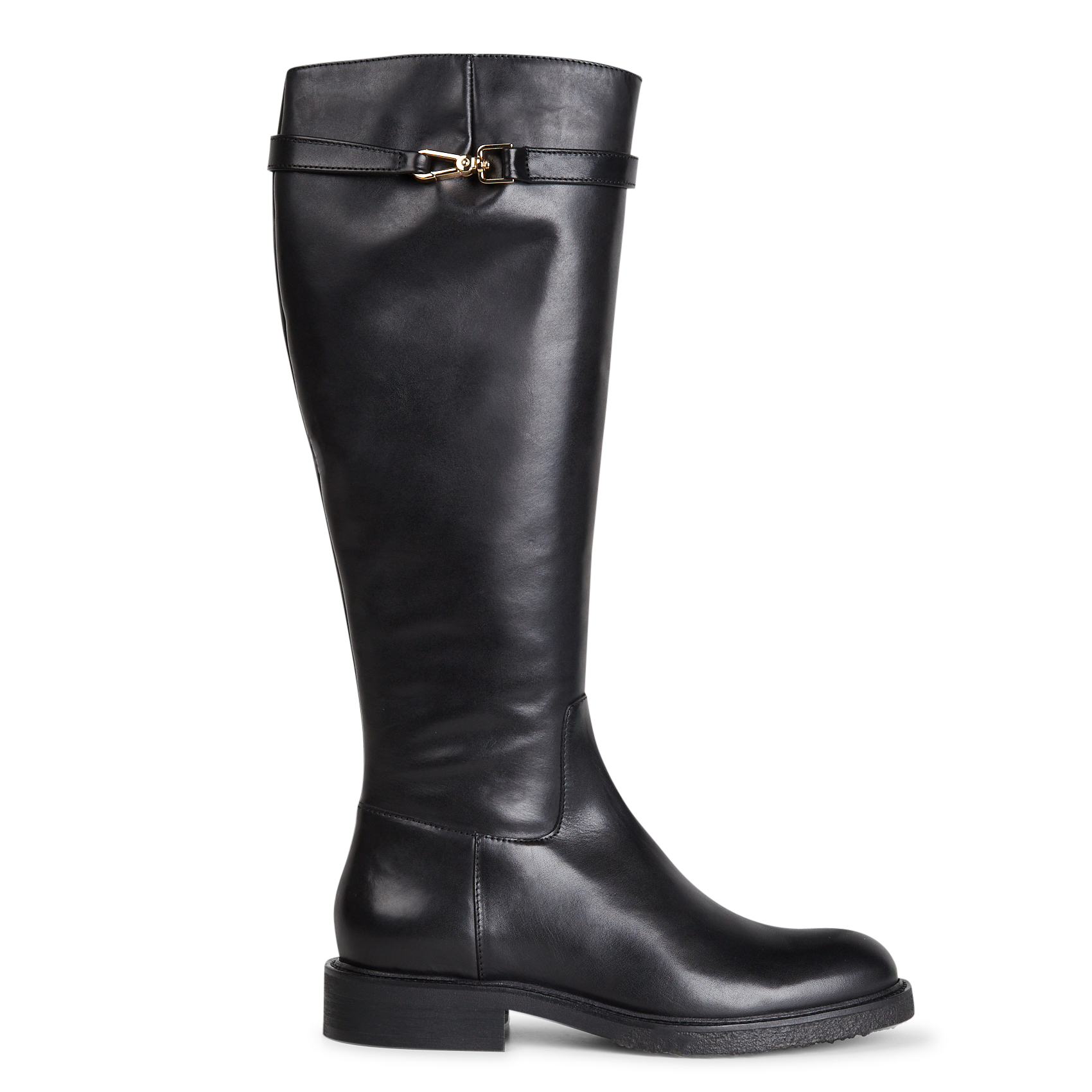 Bottes en cuir| Noir