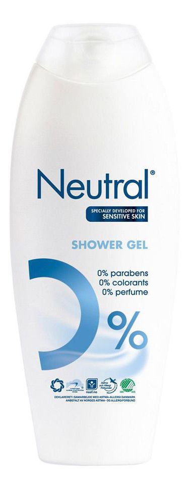 Neutral Shower Gel Uparfumeret - 250 ml