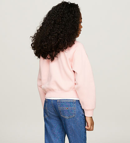 Tommy Hilfiger Sweatshirt - Kurz geschnitten - Essential - Soft