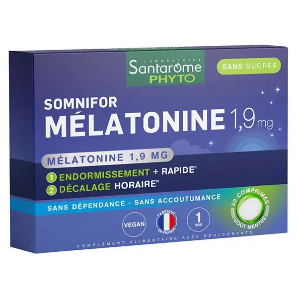 Santarome Bio Somnifor Melatonina 1,9 mg - 30 comprimidos