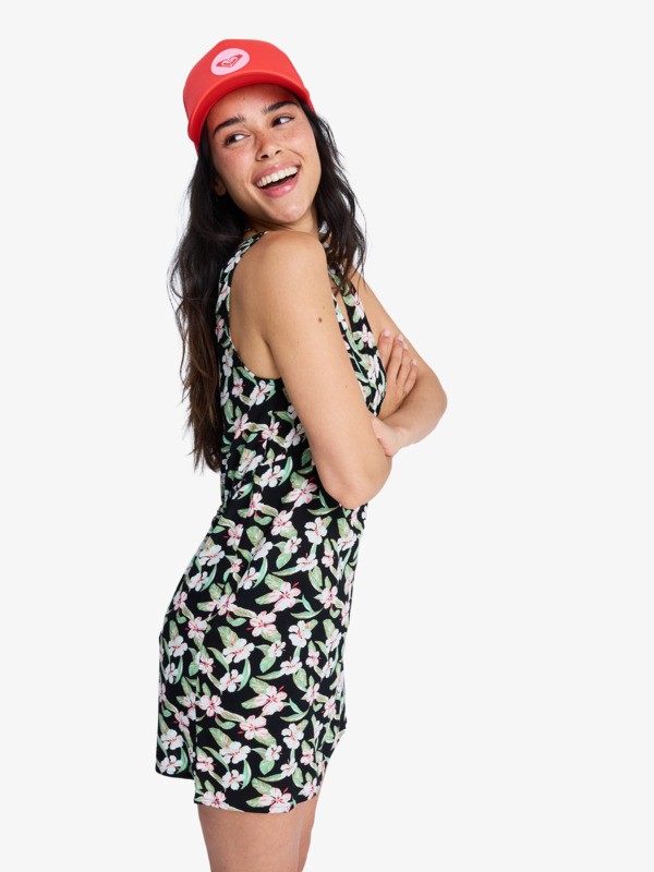 Free Spirits Mini Robe col en V Noir Femme