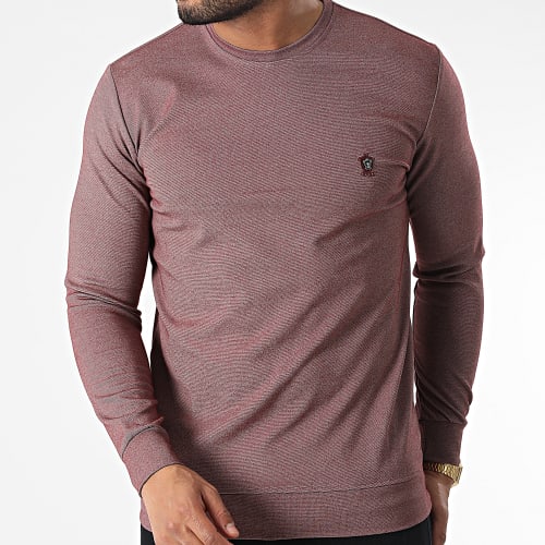 Sweat Crewneck RBL6181 Bordeaux Chiné