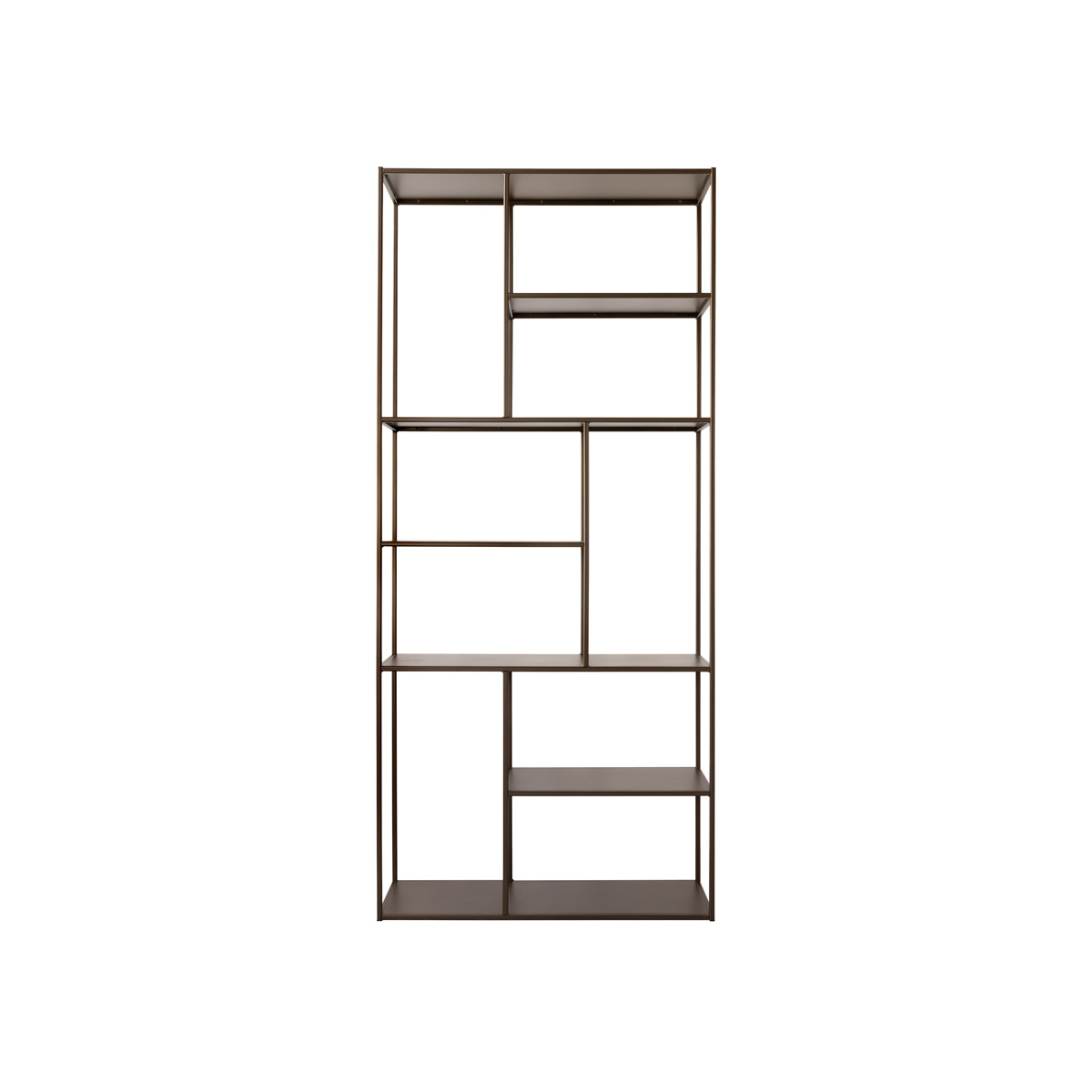 Kast Queens H221 cm anodic bruin