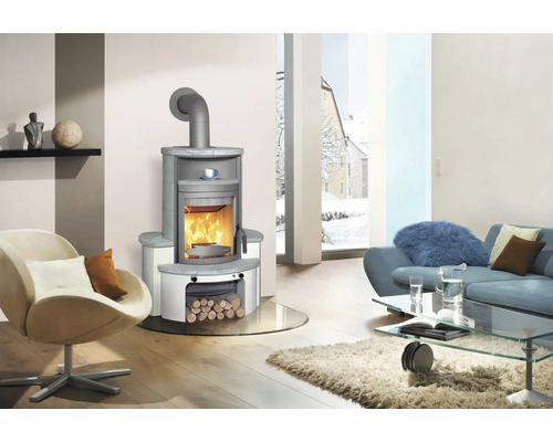 Hark Avenso GT ECOplus haardset, natuursteengrijs, 6 kW