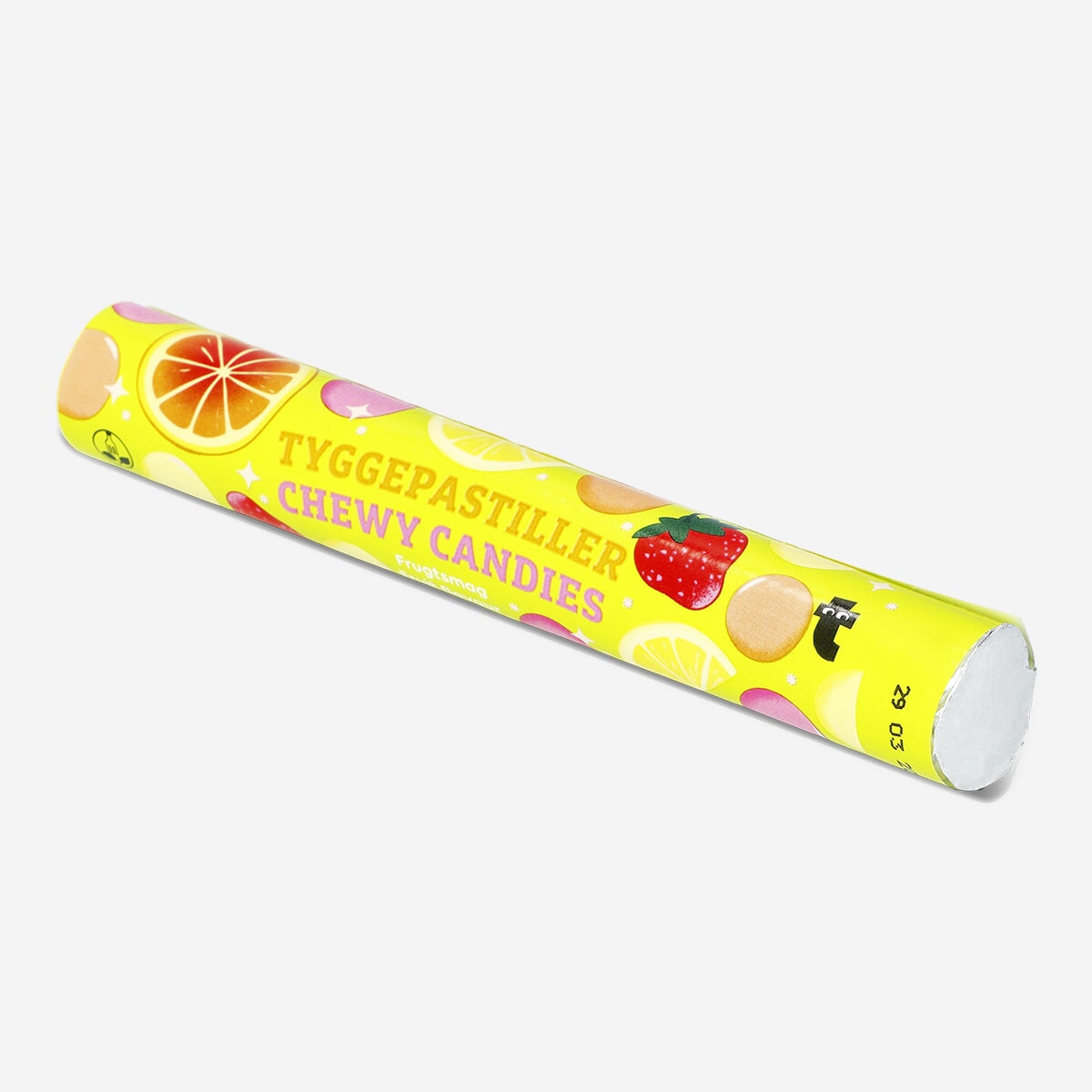 Slik Sej rulle. Smag af frugt