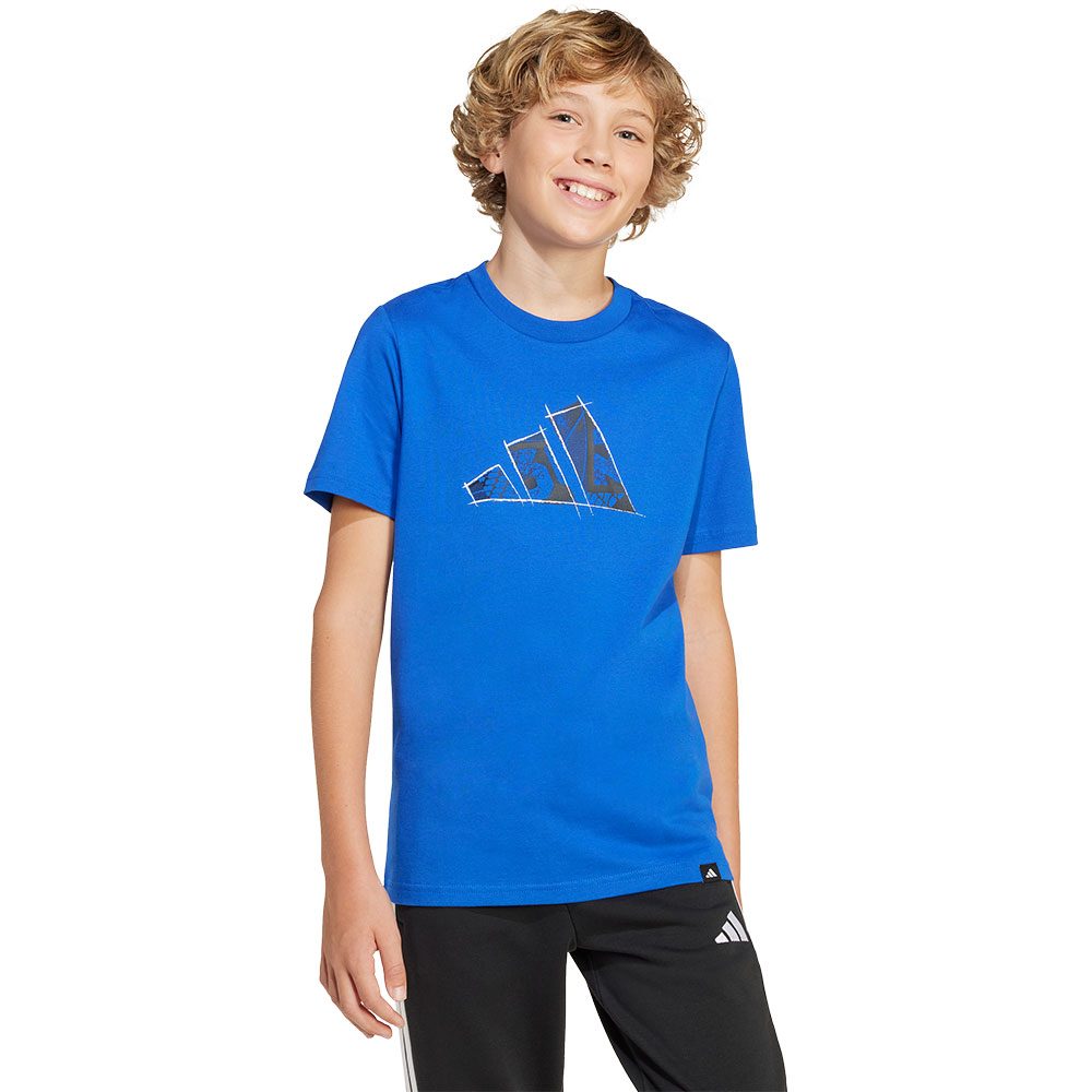 adidas Codes Fotoreal Logo Graphic T-Shirt Kinder team royal blue