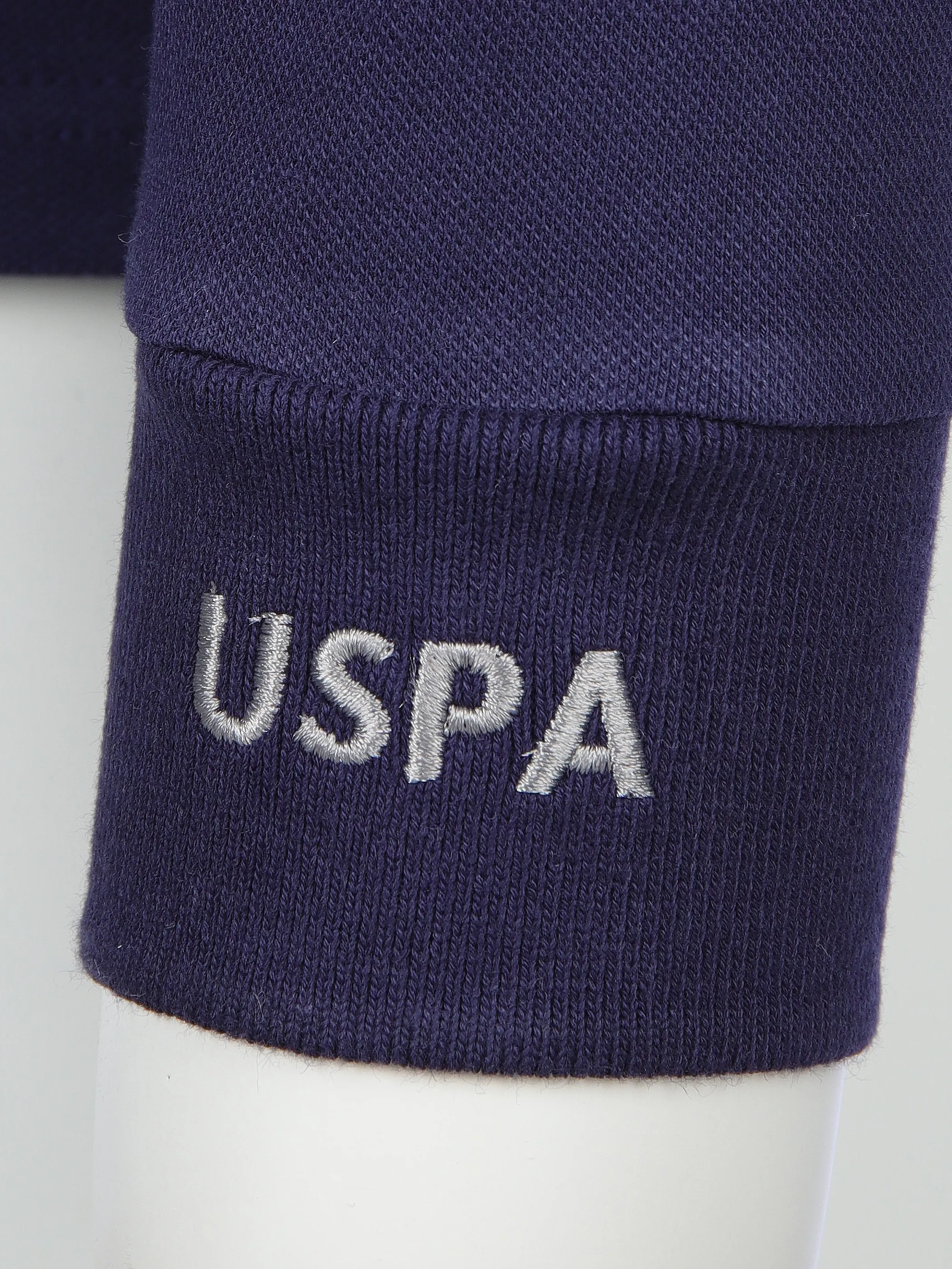 Herren Poloshirt mit langem Arm
