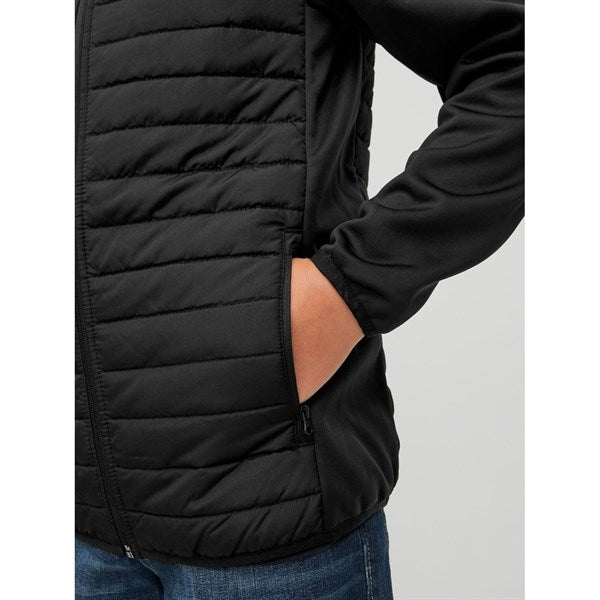 Black Multi Quiltet Overgangsjakke Noos