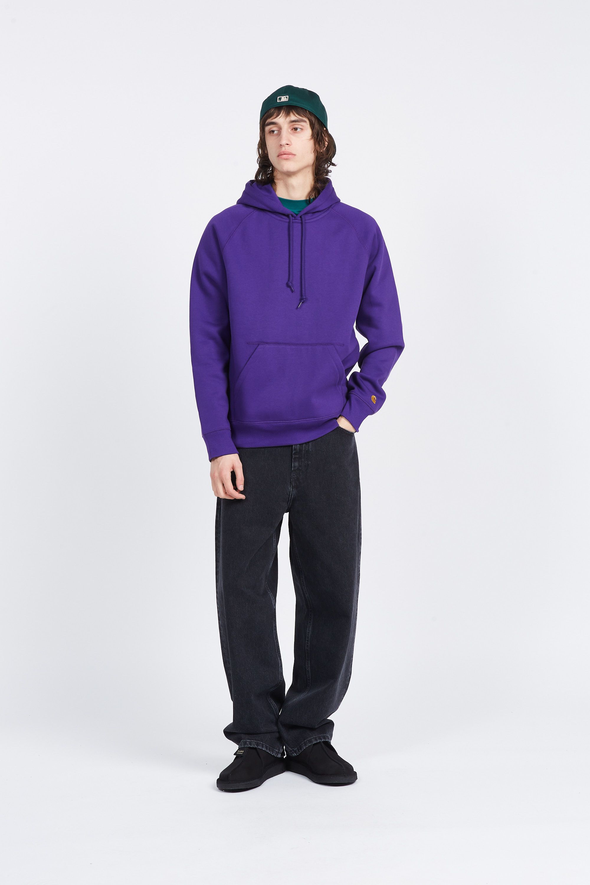 CARHARTT WIP Hoodie Hooded Chase Sweat Violet